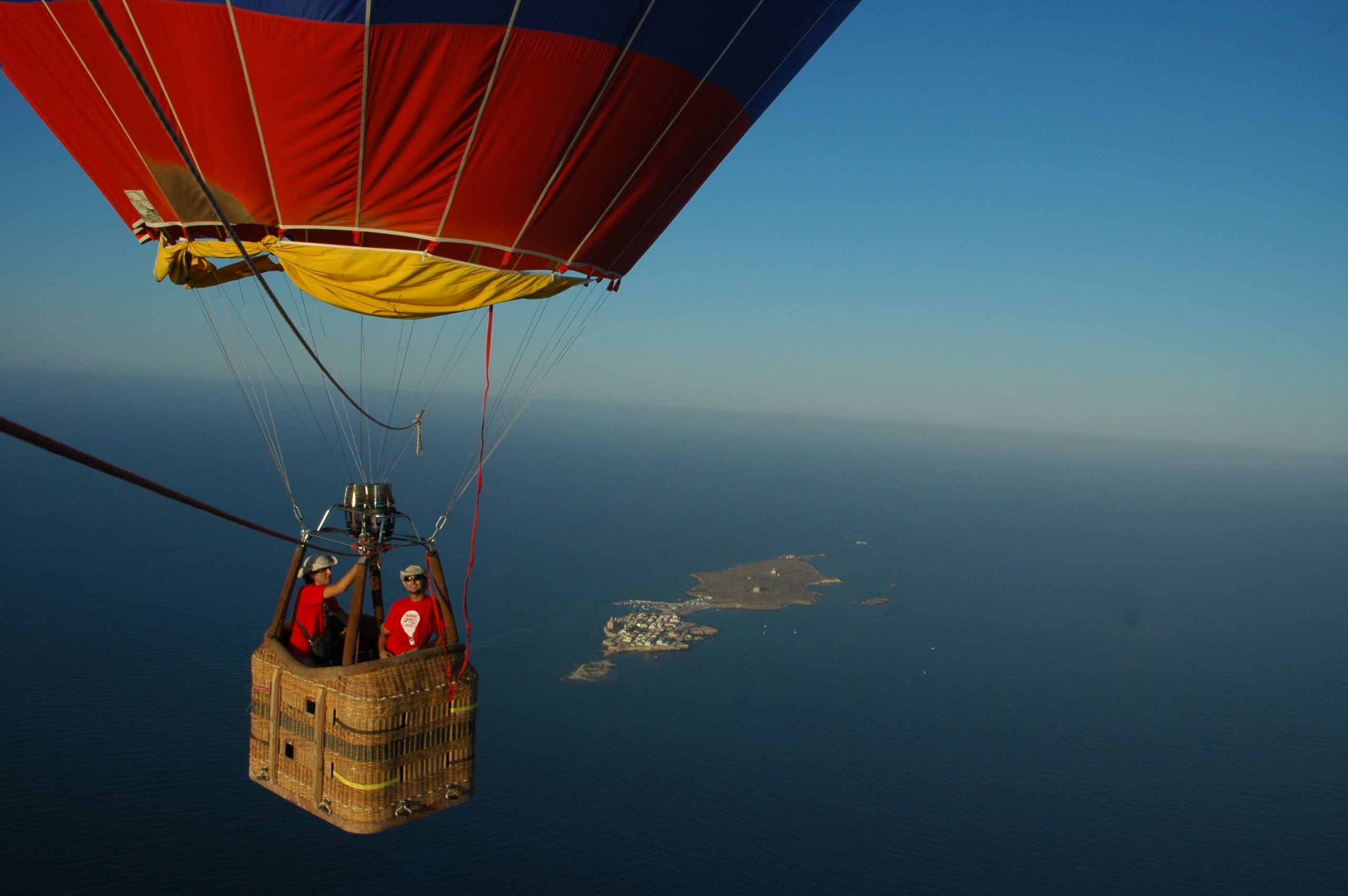 Vuelo en globo sobre Tabarca
